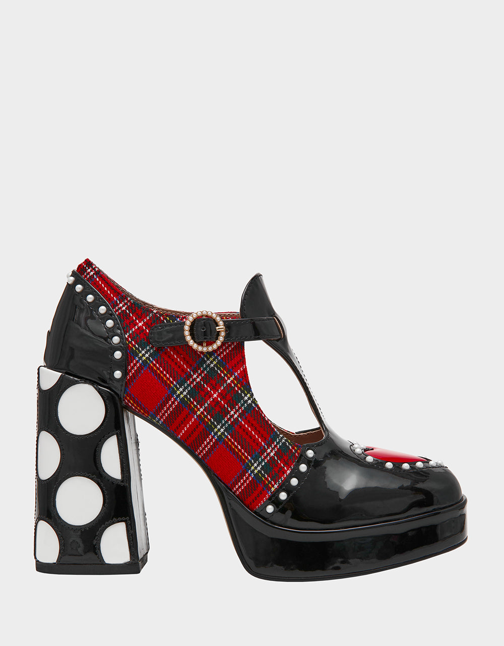 PERRIE RED PLAID MULTI