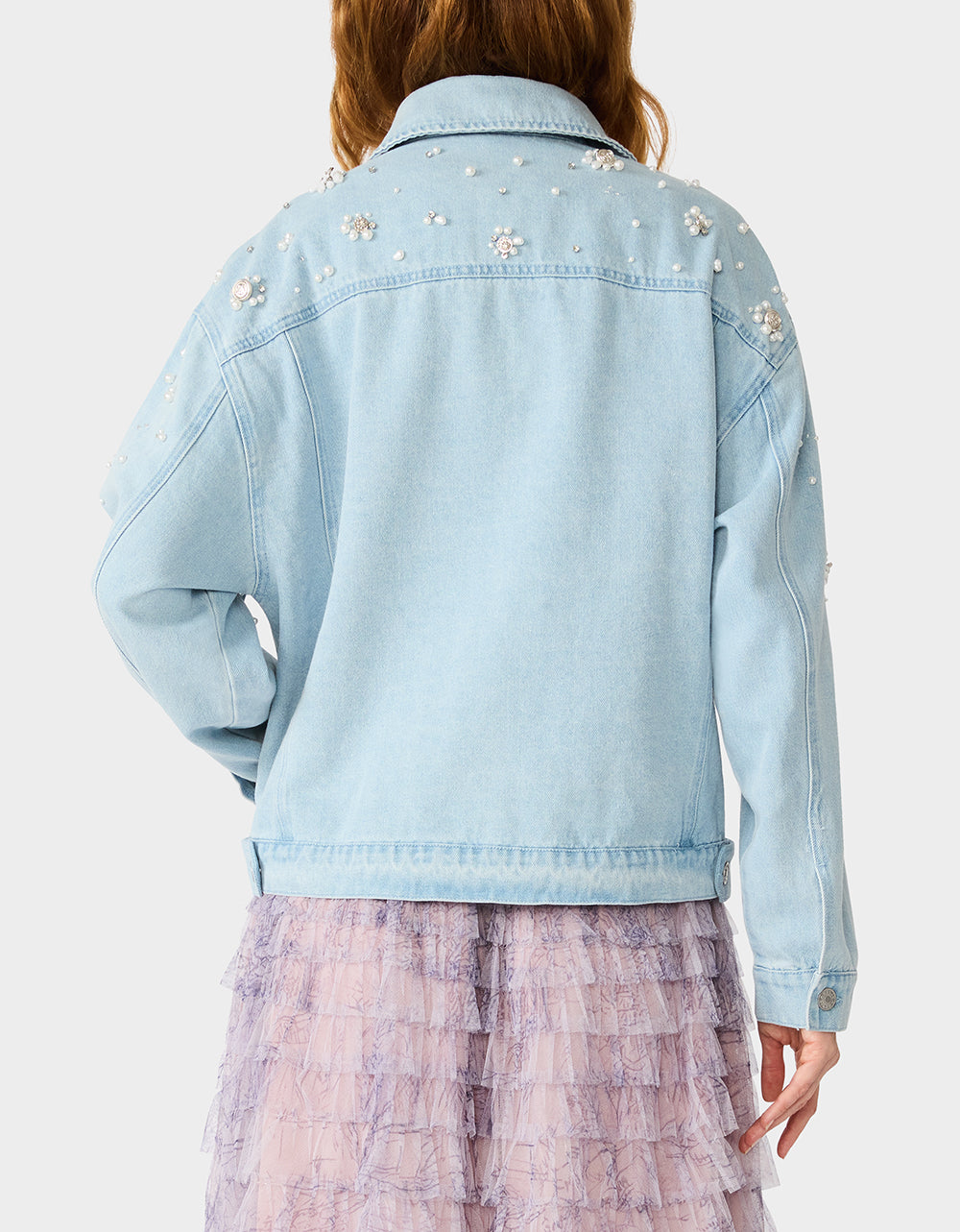 PEARL POWER JACKET DENIM - Image 3