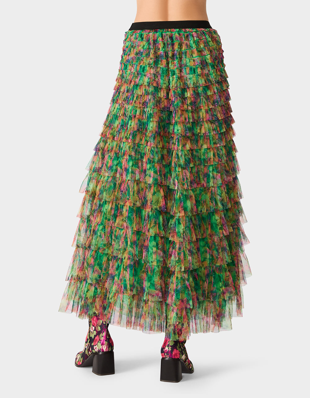 LOVELY LAYERS SKIRT GREEN - Image 3