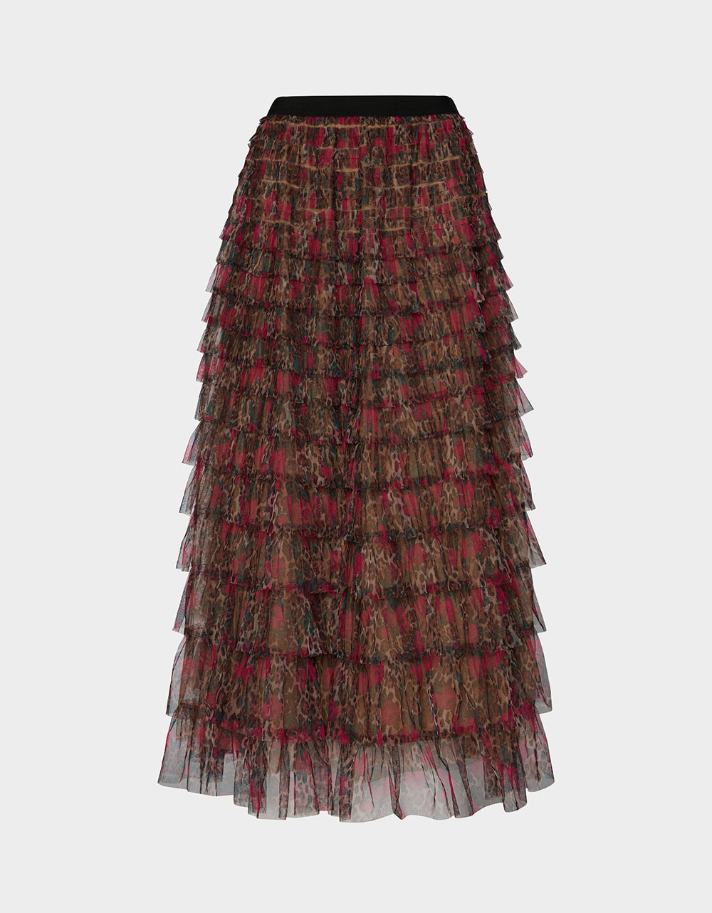 LOVELY LAYERS SKIRT LEOPARD ROSE - Image 2