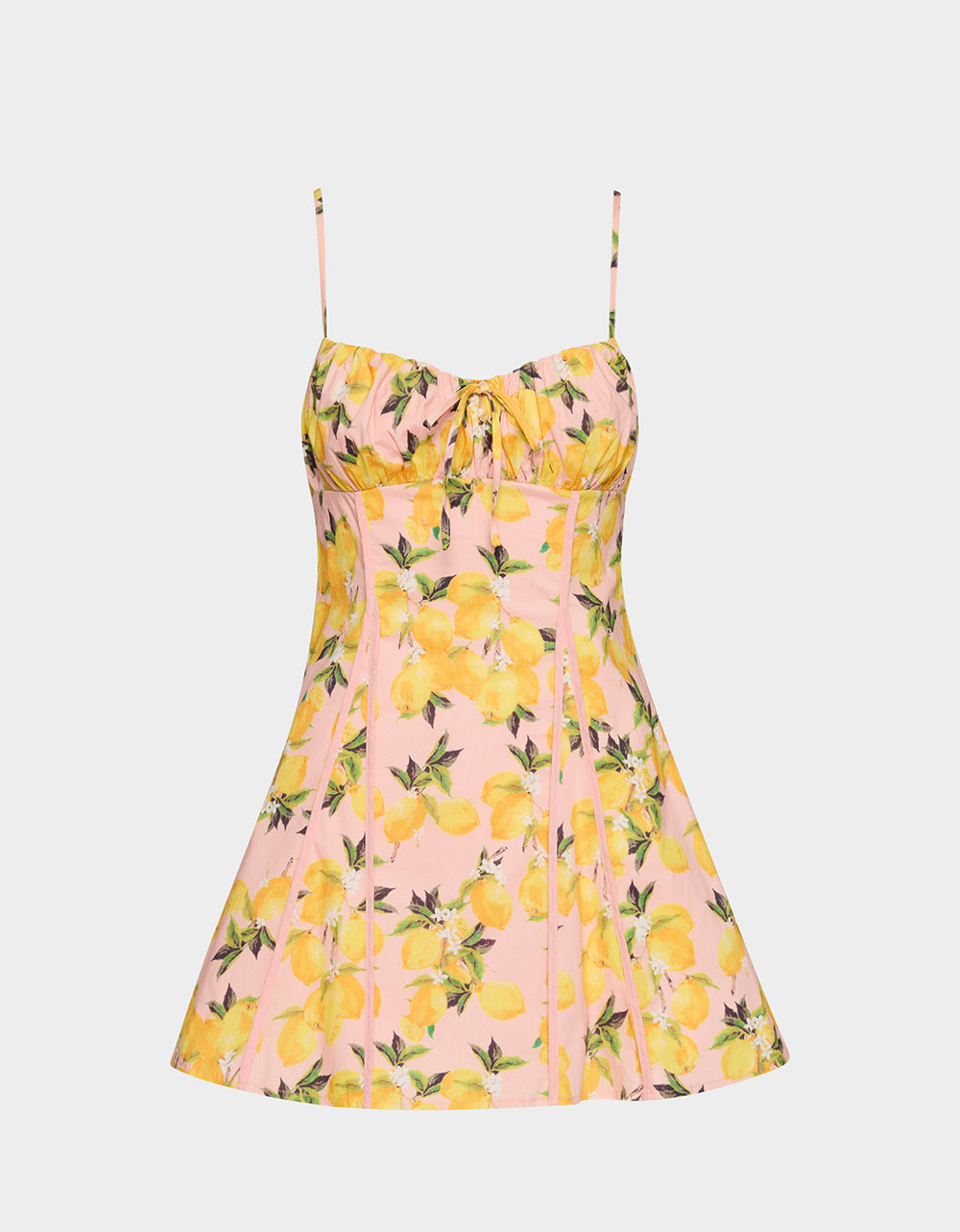 LOVELY LEMONS DRESS PINK - Image 2