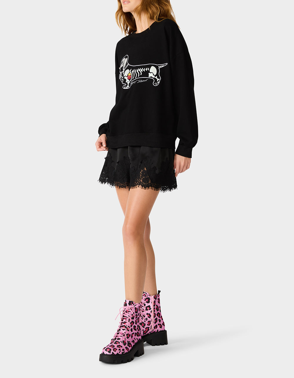 HALLOWEENIE SWEATSHIRT BLACK - Image 4