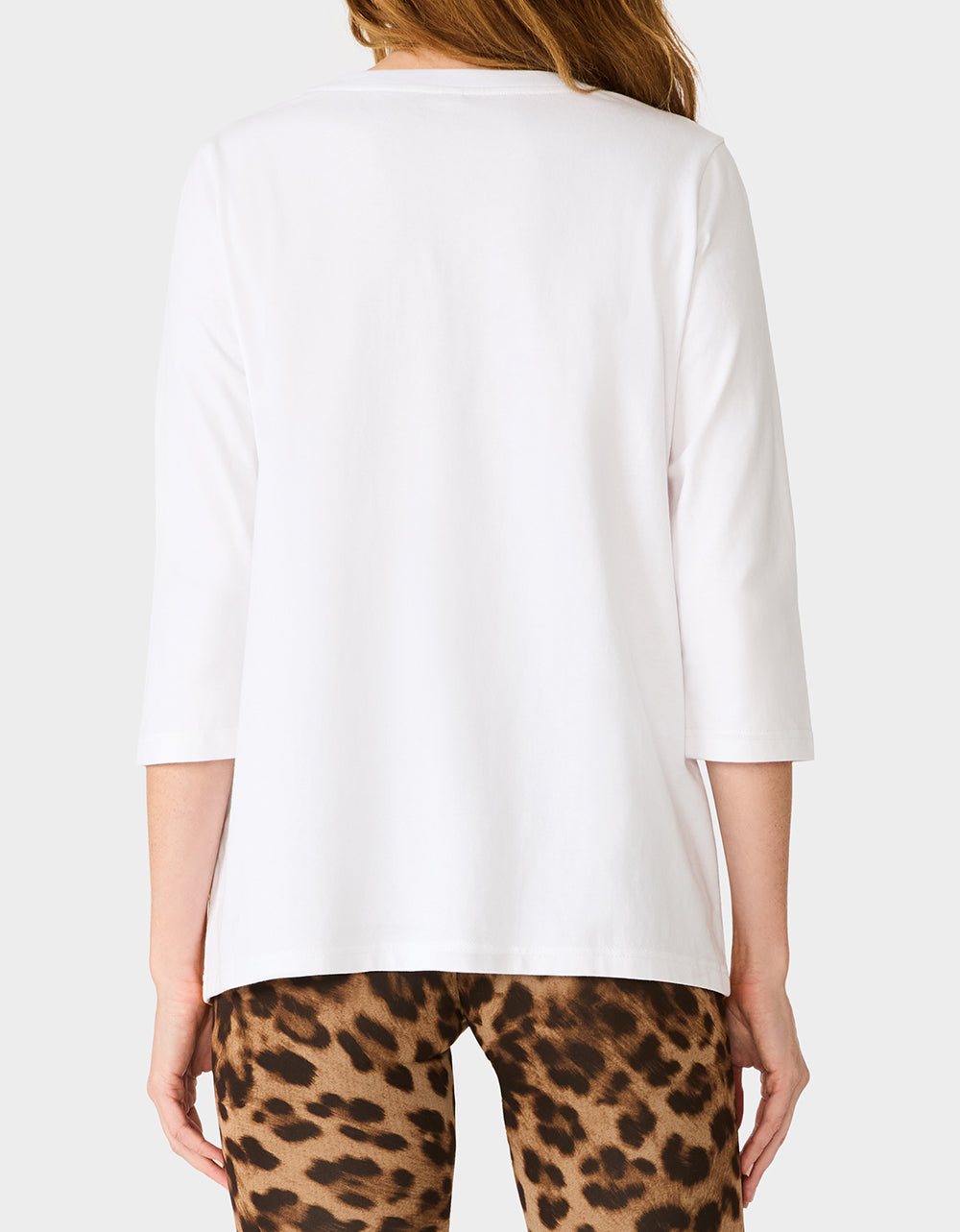 BETSEY FACE 3/4 SLEEVE GRAPHIC T-SHIRT MULTI - Image 5