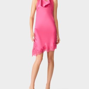 TROUBLE IN PINK DRESS
