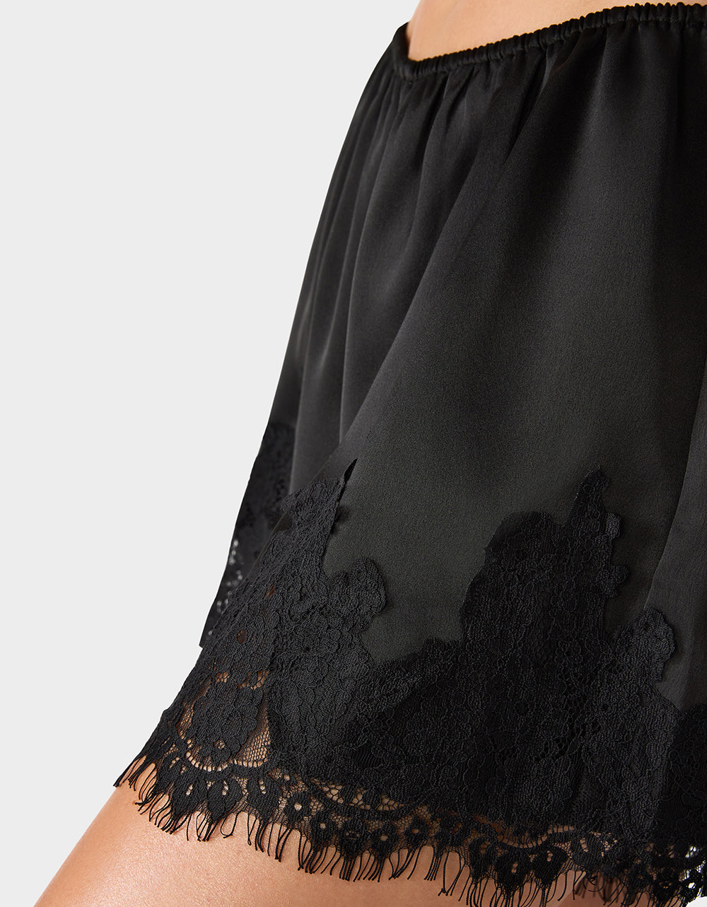 MIDNIGHT MISCHIEF SHORTS BLACK - Image 3