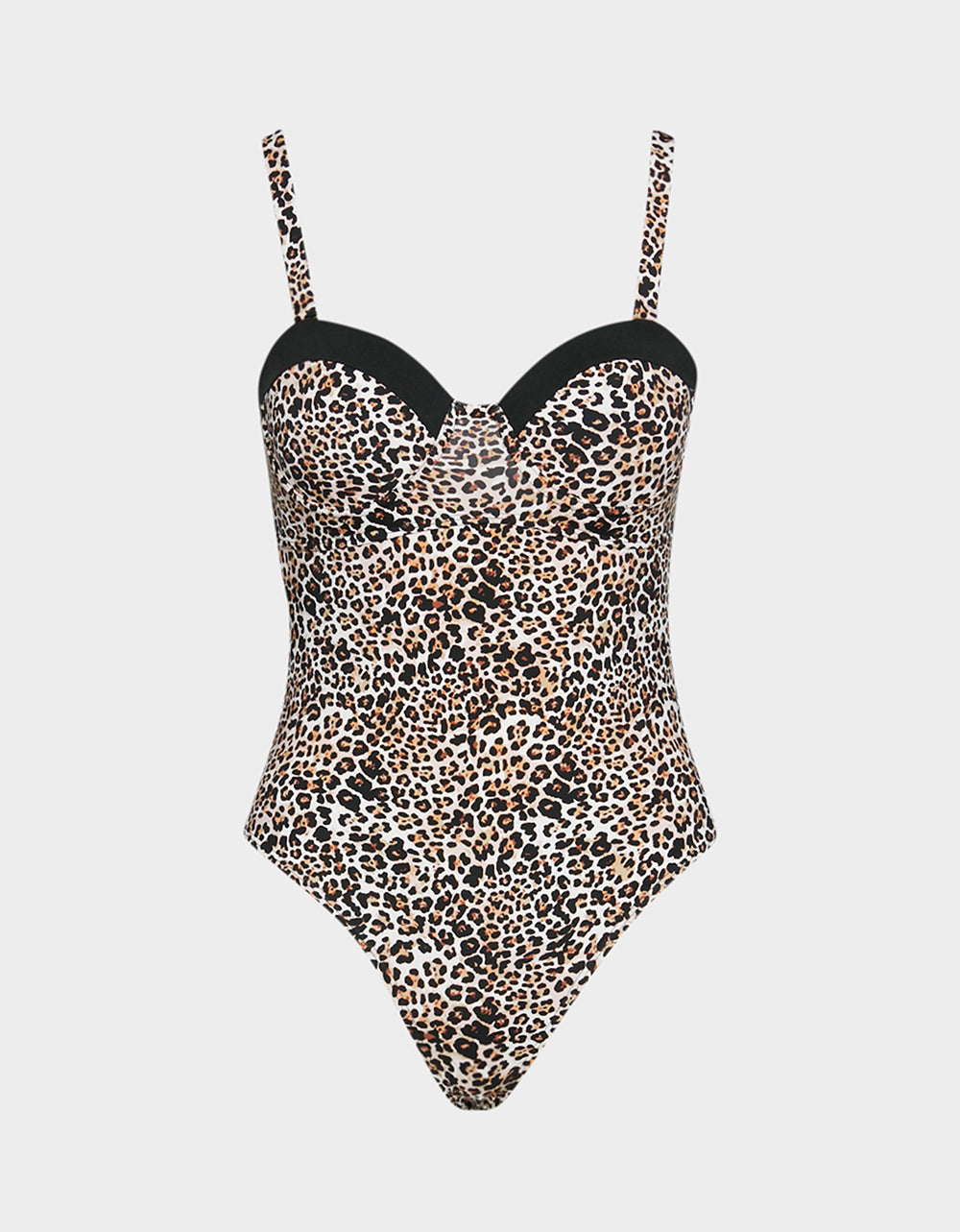 CHARMING CHEETAH ONE PIECE SWIMSUIT CHEETAH PRINT - Image 2