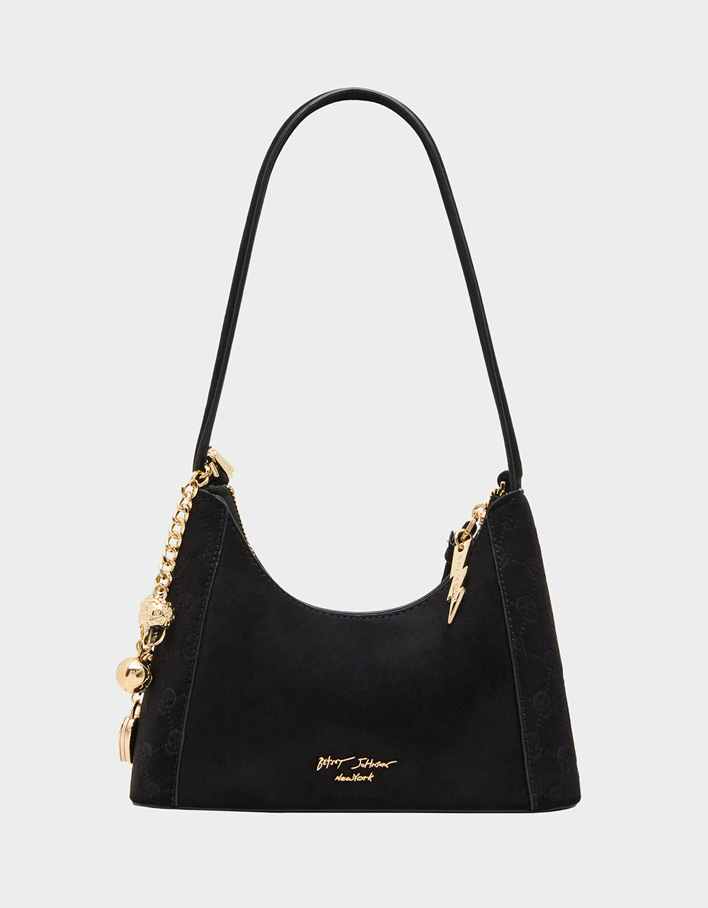 HEADLINER DEBOSS SHOULDER BAG BLACK - Image 2