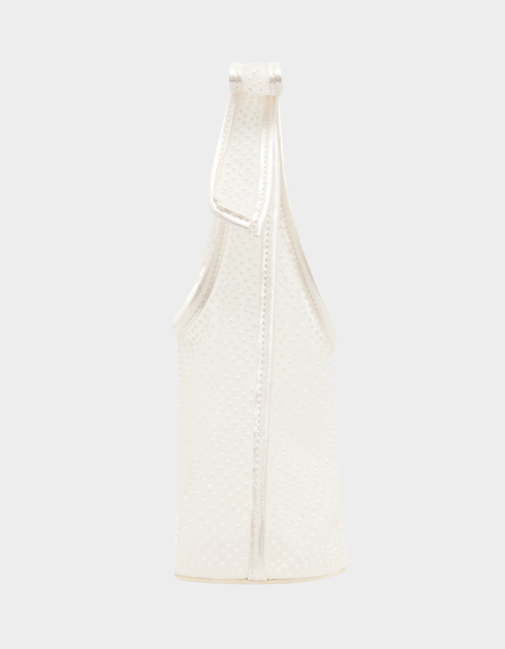 BOW MINI MESH TOTE PEARL - Image 3