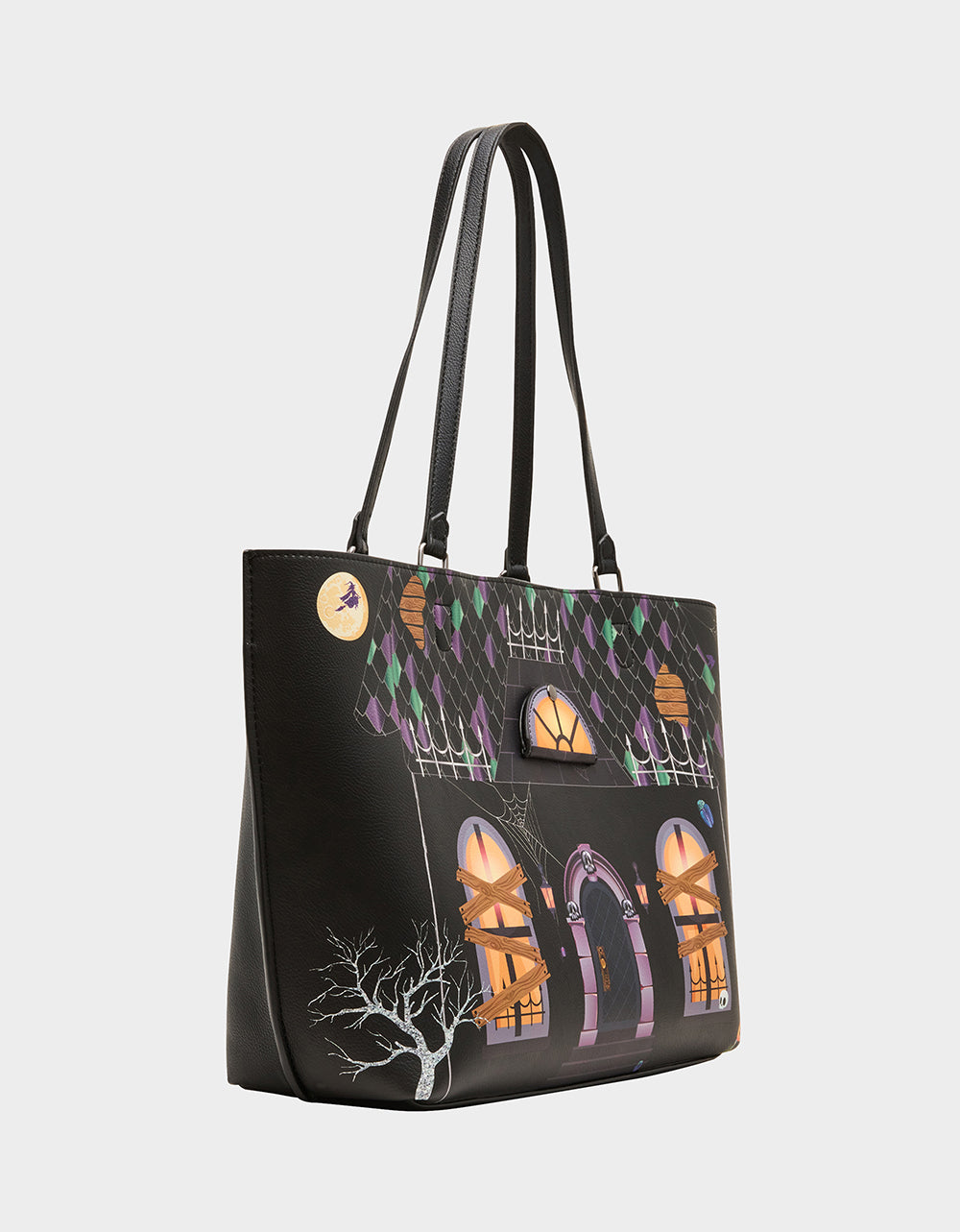 BOO & BREAKFAST TOTE BLACK/MULTI - Image 3