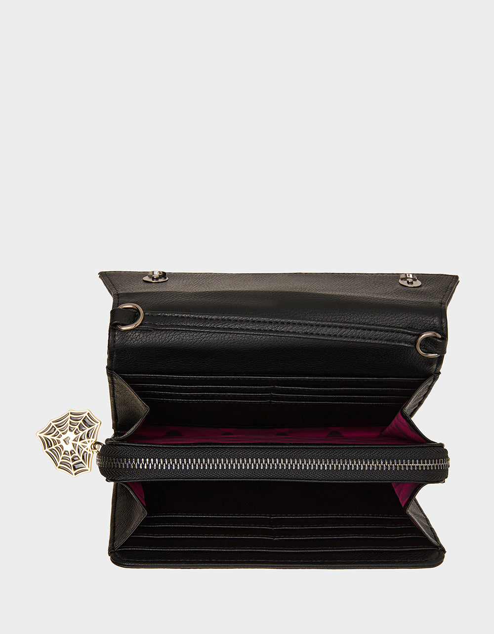 BOO & BREAKFAST WALLET ON CHAIN BLACK/MULTI - Image 6