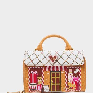 TREAT ME RIGHT WALLET ON CHAIN BROWN