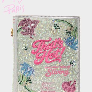 THAT'S HOT! BOOK BAG SILVER MULTI