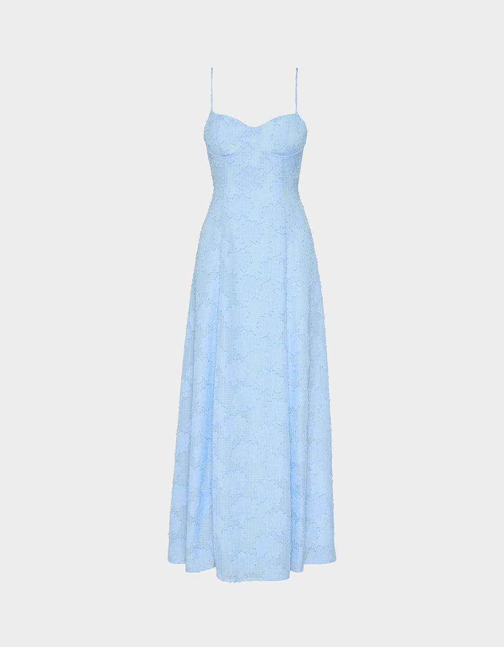 DAYDREAM DAISY MAXI DRESS LIGHT BLUE - Image 2
