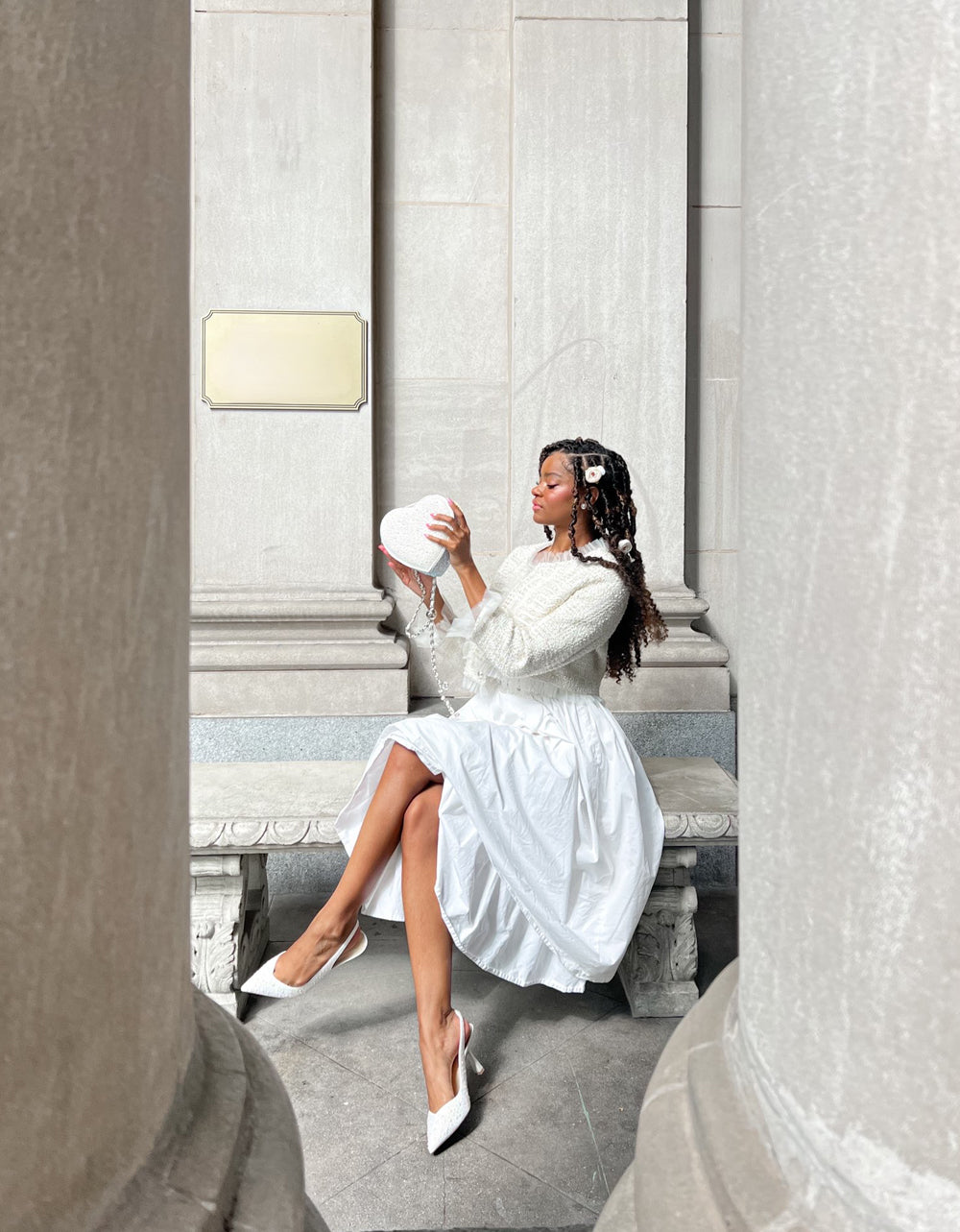 CLARK HEELS IVORY - Image 9