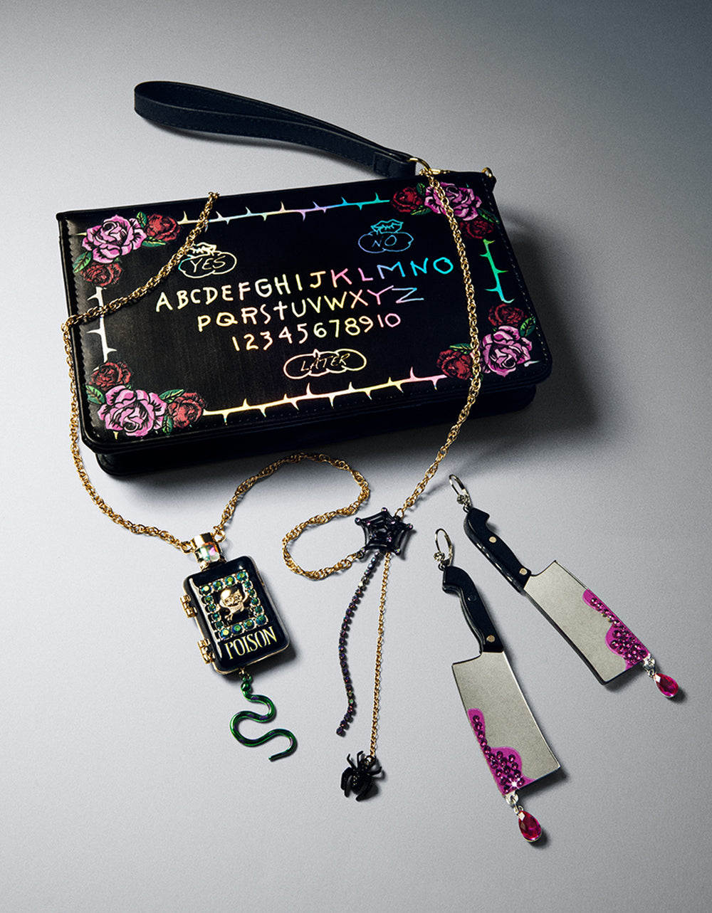 MIDNIGHT MESSAGES WRISTLET BLACK/MULTI - Image 2