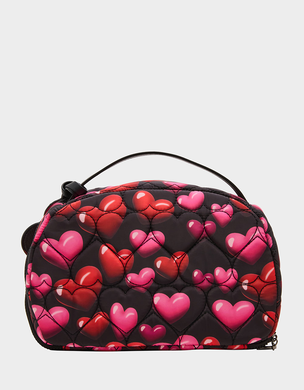 LOAF COSMETIC CASE WITH MIRROR BLACK/MULTI - Image 3