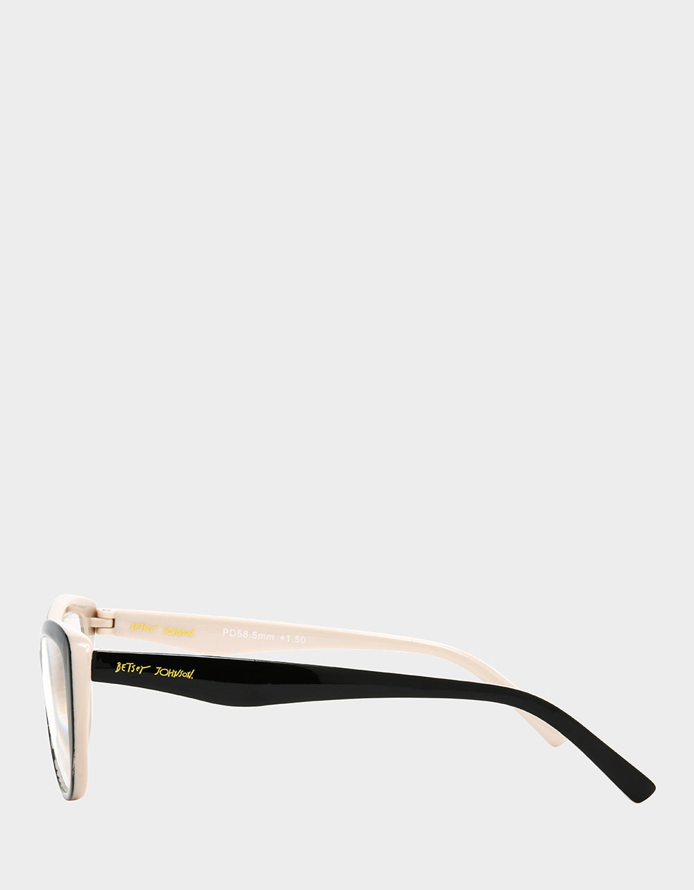 EFFORTLESS CHIC CAT EYE READING GLASSES BLACK - Image 3