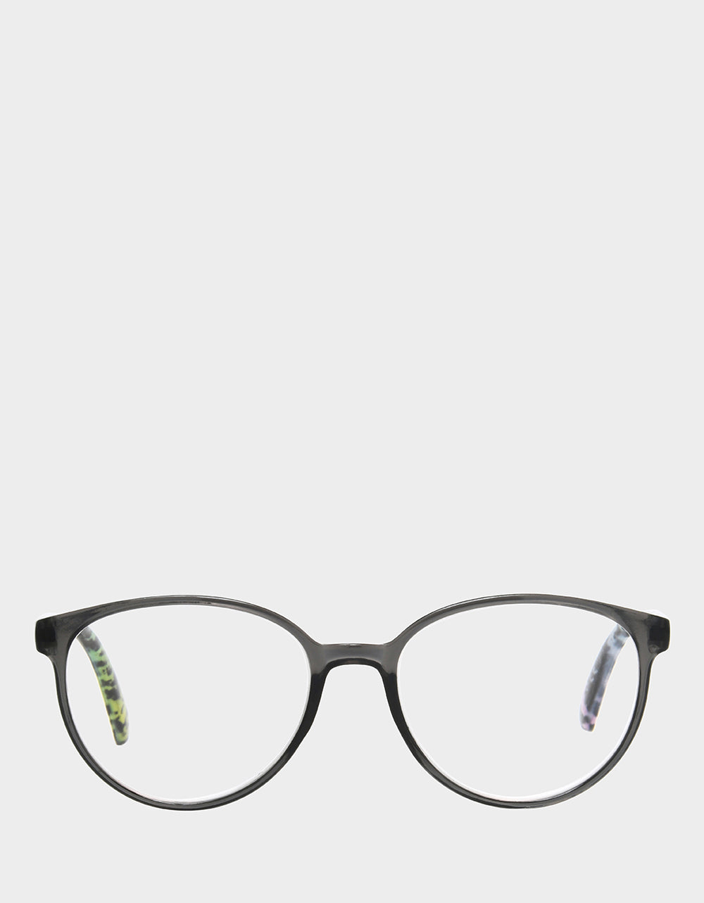 CAREFREE DAYS ROUND READING GLASSES LIGHT GREY