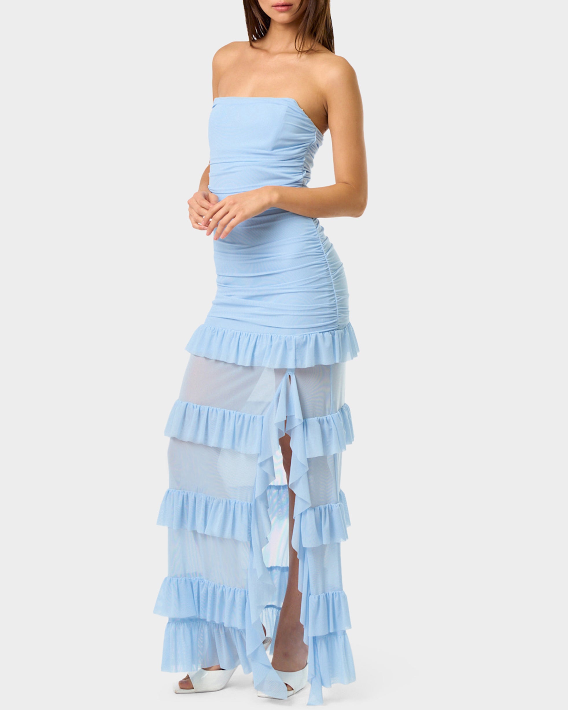 BLUE MIRAGE GOWN LIGHT BLUE - Image 5
